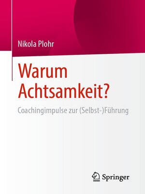 cover image of Warum Achtsamkeit?